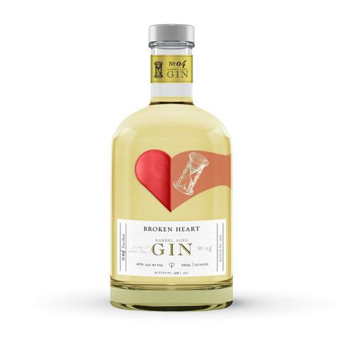 Broken Heart Barrel Aged Gin - 50cl - 40% ABV - Gin/Distillery - Gin Kiosk