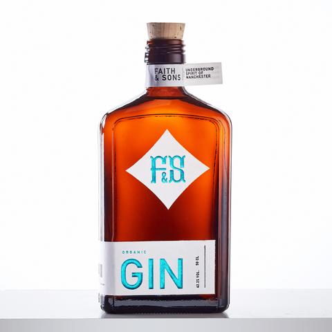 Faith & Sons Organic Gin - 50cl - 42.2% ABV - Gin/Distillery - Gin Kiosk