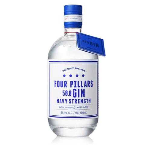 Four Pillars Navy Strength Gin - 70cl - 58.8% ABV - Gin/Distillery - Gin Kiosk