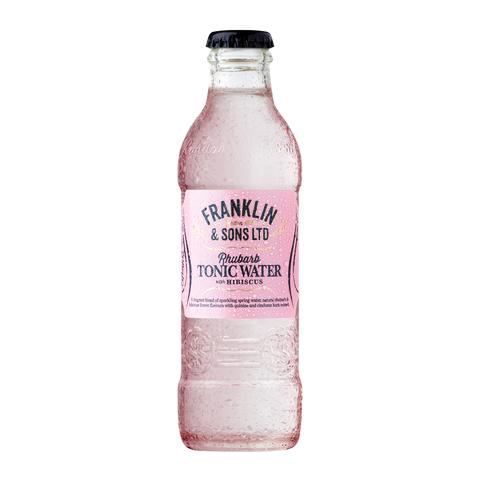 Franklin & Sons Rhubarb with Hibiscus Tonic - 20cl - Tonic - Gin Kiosk