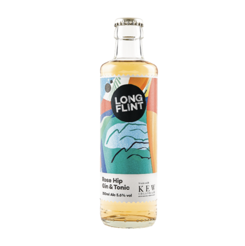 Longflint Rosehip Gin & Tonic - 25cl - 5.6% ABV
